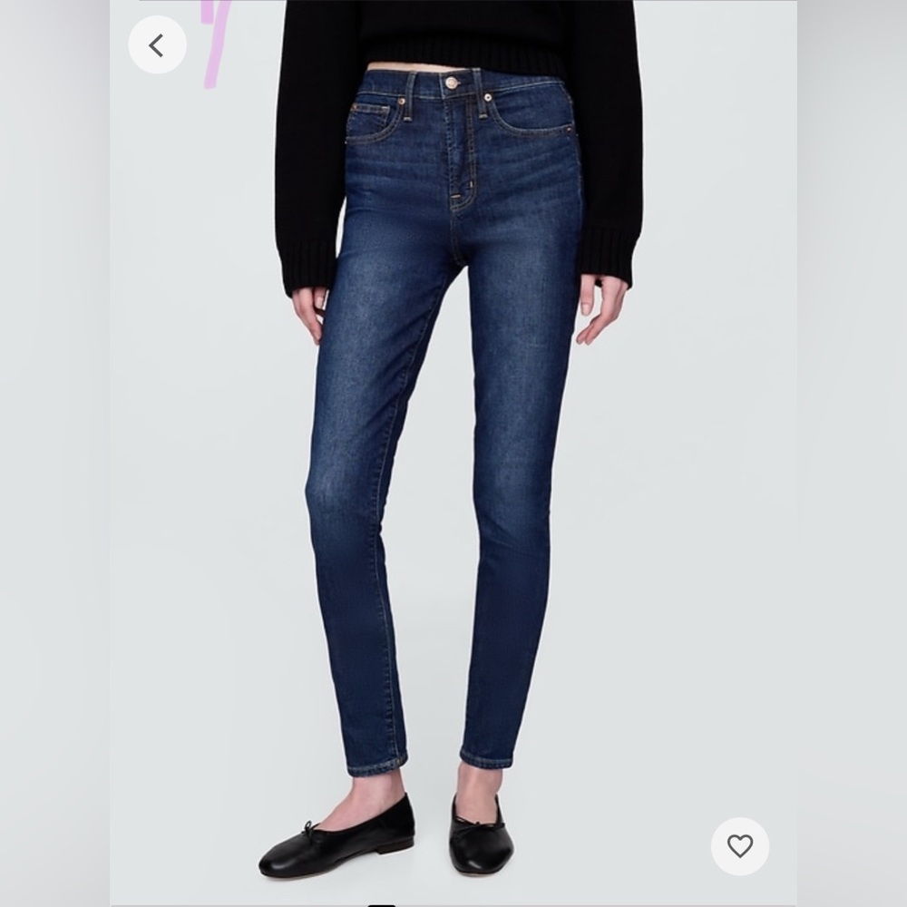 GAP 1969 TRUE SKINNY SIZE 26R DENIM JEANS